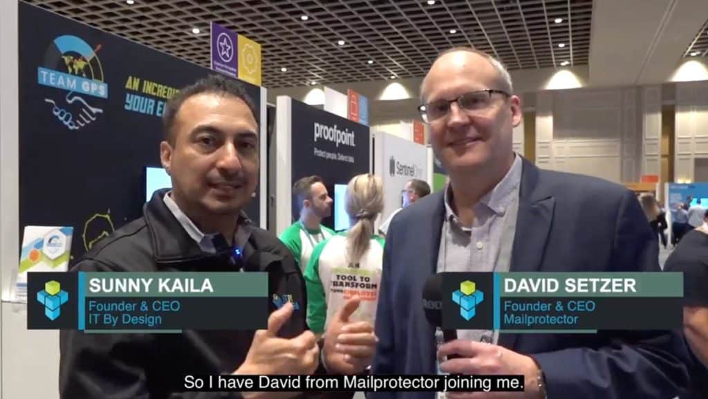 Sunny Kaila of IT By Design Interviews David Setzer of Mailprotector