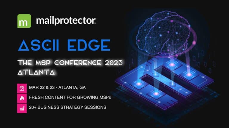 ASCII Edge MSP Conference in Atlanta GA with Mailprotector