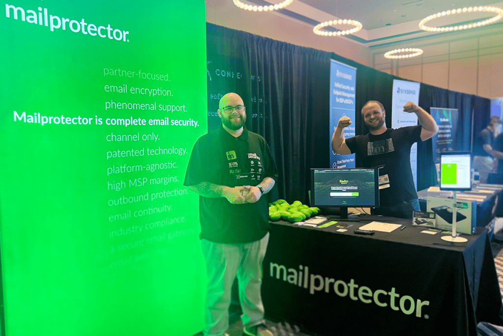 Mailprotector Xchange Security Booth